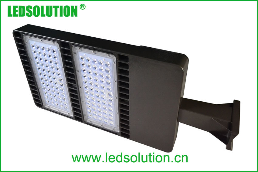 300W Super Bright Module Lens Design Shoebox LED Area Light for Parking Lot