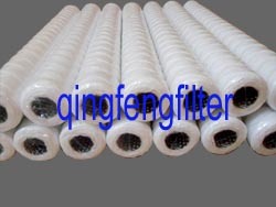 Schmelzgeblasene Filterpatrone