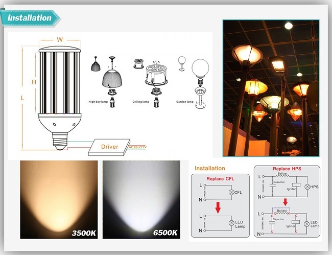 LED Bulbs Professional China Manufacturer Wholesales E27/B22/E40 Corn Light Bulb