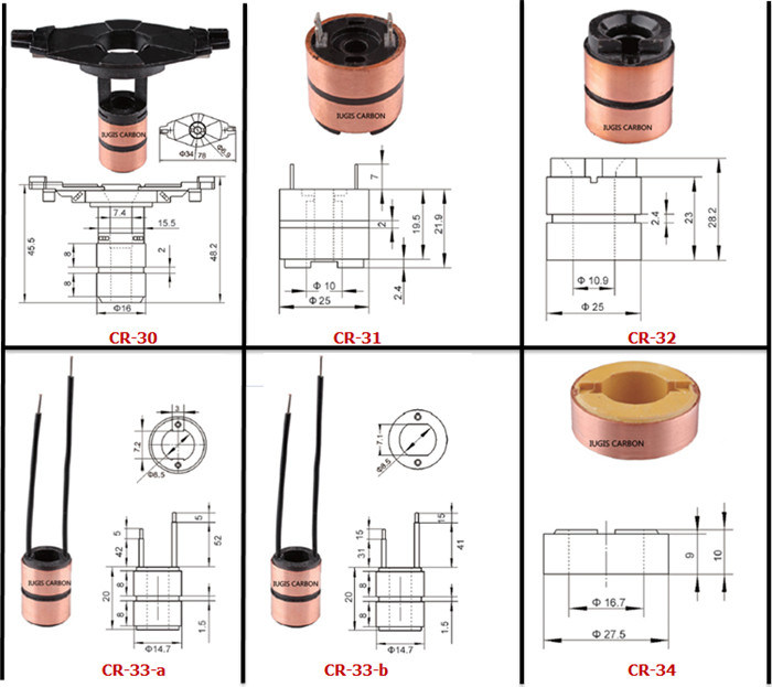 Auto Motor Parts Collector Ring Cr-04