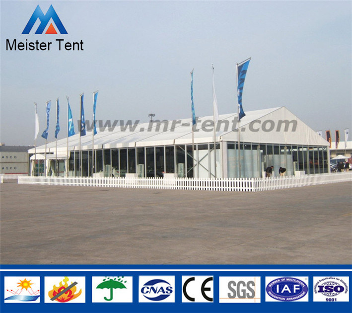 Promotional Movable Restaurant Event Tent with Partly Glass Wall