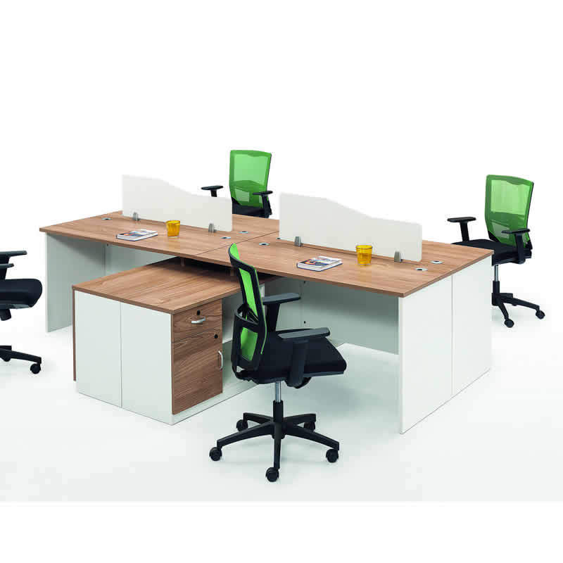 Modern Workstation/Office Desk/Office Workstation Staff Table with Side Table