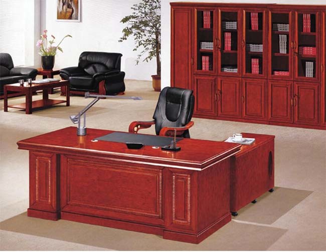 Luxury Wood Executive Office Table for Boss
