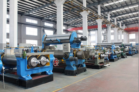 Two Roll Open Rubber Mixing Mill Machine 1000mm Length Xk-400