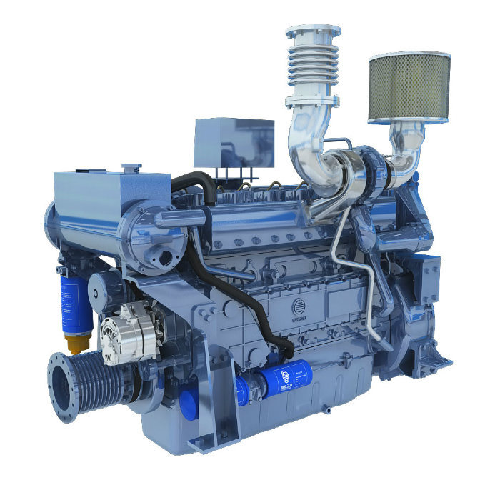 Best Price Weichai 350HP Marine Engine Steyr Boat Engine 258kw