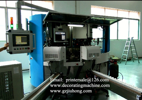 4 Color Rotary Screen Printer