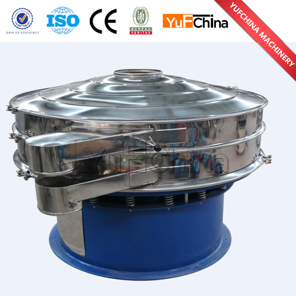 High Quality Vibrating Sieve Machine / Food Grade Rotary Vibrating Screen