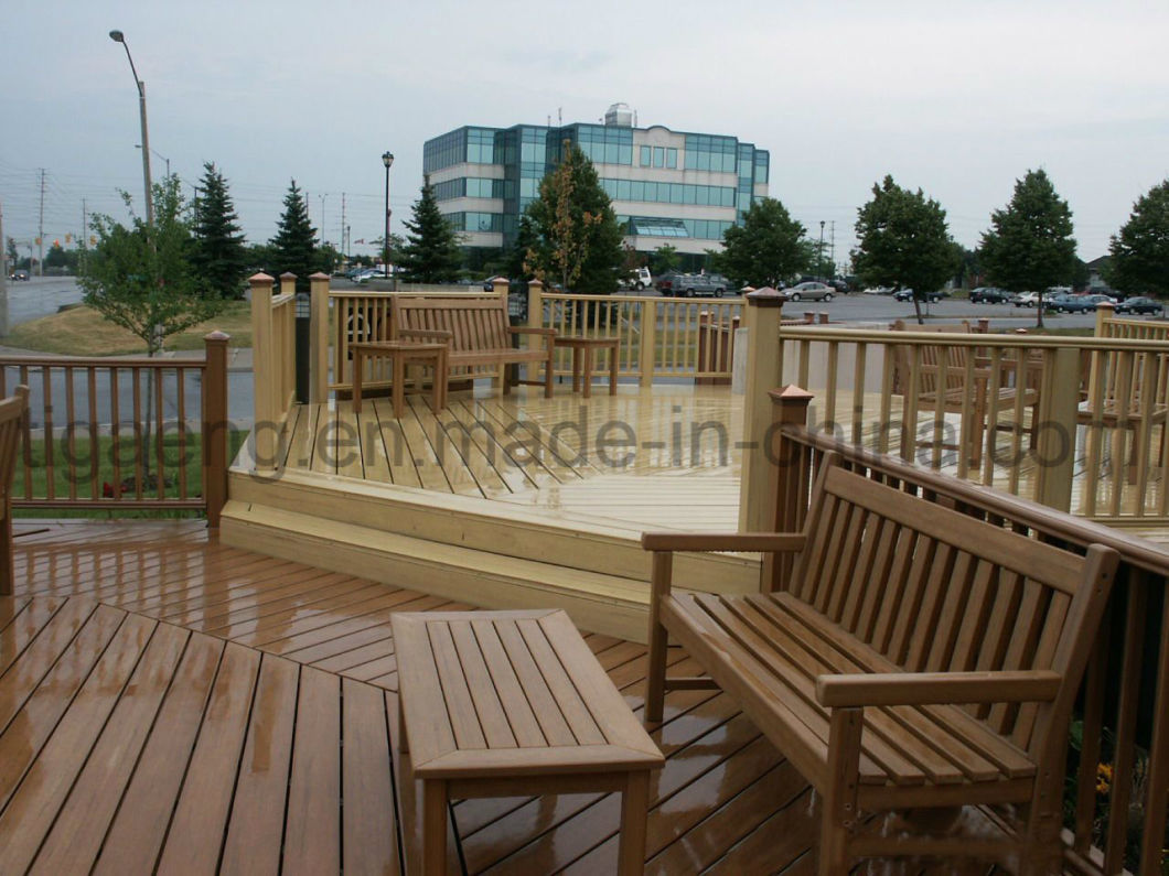 Customized Factory Design Street/Garden/Park DIY WPC Chair/Bench