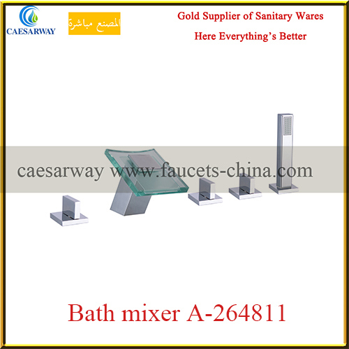 3 Way Waterfall Bathroom Bathtub Faucet