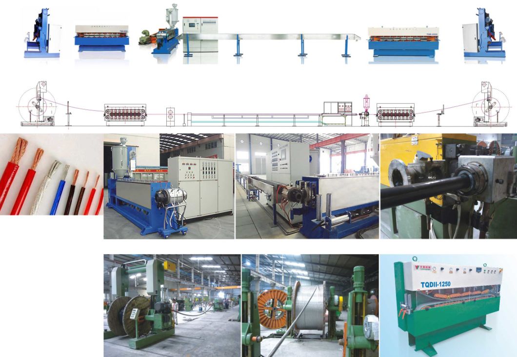High Quality Power Cable Extruder Line