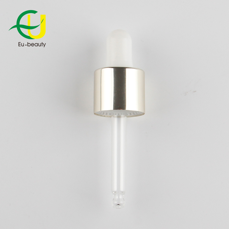 Aluminum Dropper Pipette 18/410 and 20/410, Cosmetic Dropper for Essnetial Oil