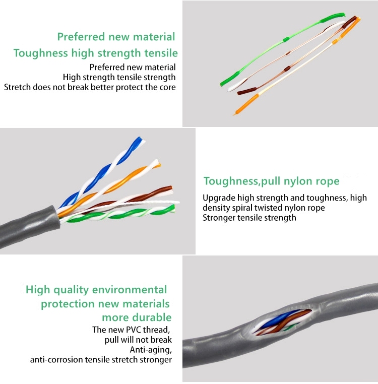 Ethernet Cat5e UTP FTP SFTP Patch Cable with Pack of 5 Black / Blue / Grey / Red / Yellow