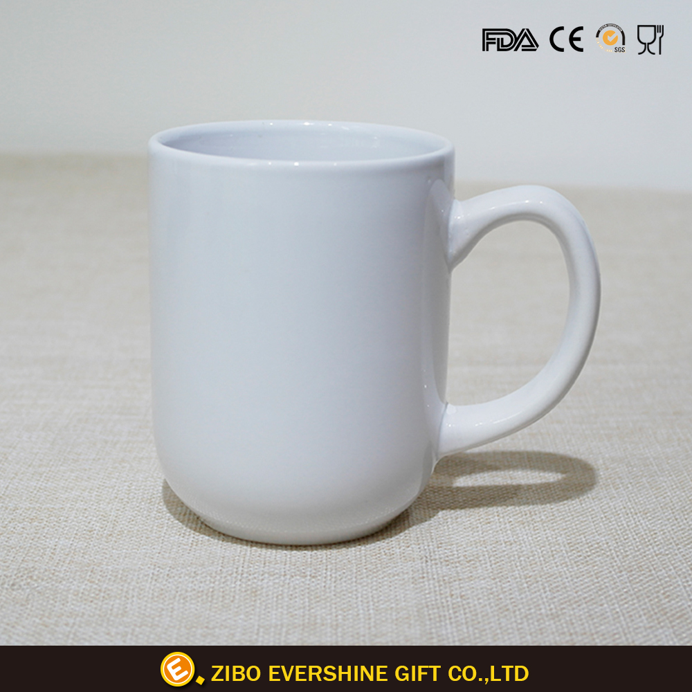 Promotional Custom Logo White Ceramic Mug