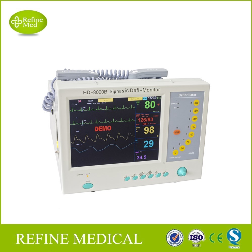 RF-8000bÂ  Medical Equipment Biphasic Defibrillator