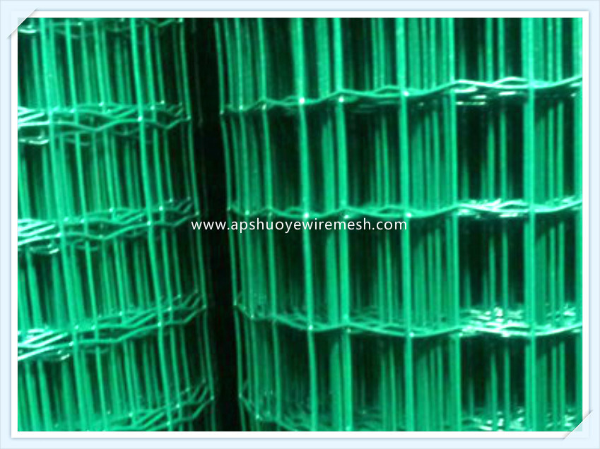 PVC Coated Galvanized Welded Wire Mesh for Garden Fencing