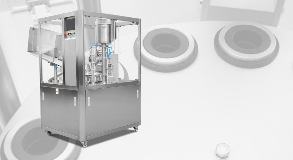 Rotary Tube Filll and Seal Machine for Skin Care Product, Eye Cream, Cosmetic Packaging Machine