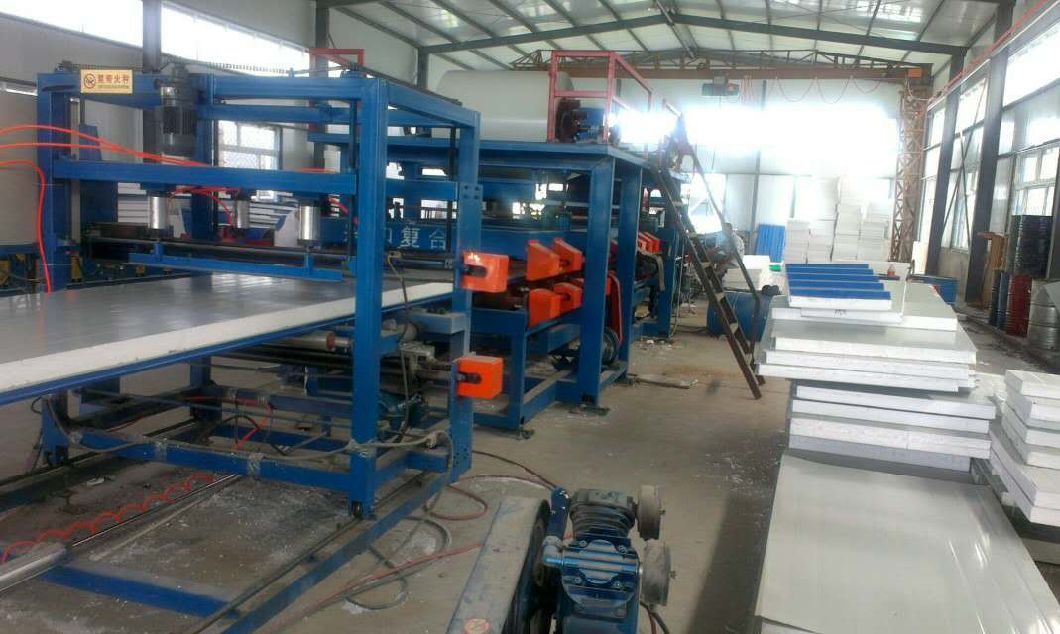 EPS Sandwich Roll Forming Machine Sandwich Panel Manufacture Machine