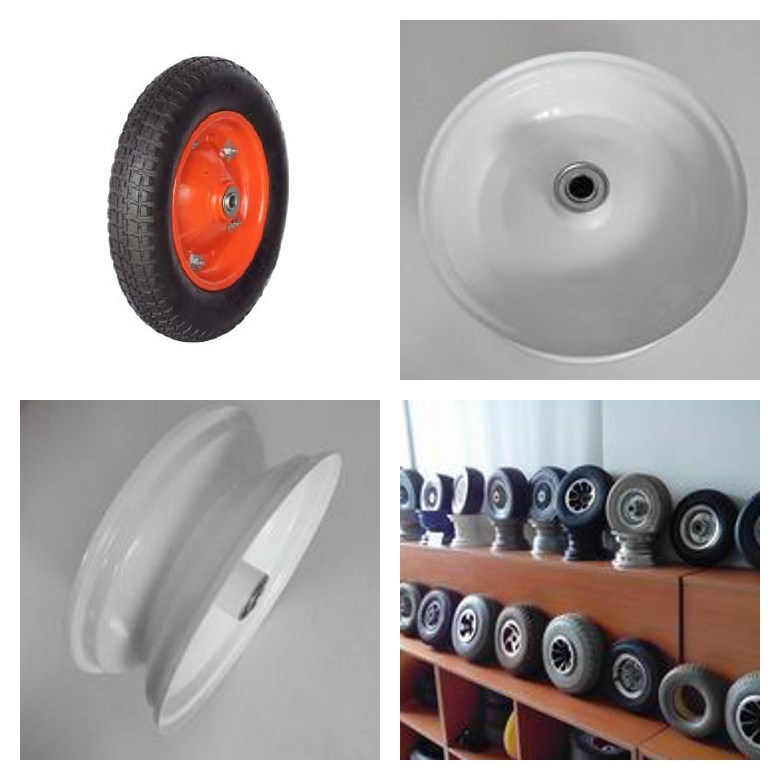 400-8 Metal Rim for Rubber Trolley Wheel