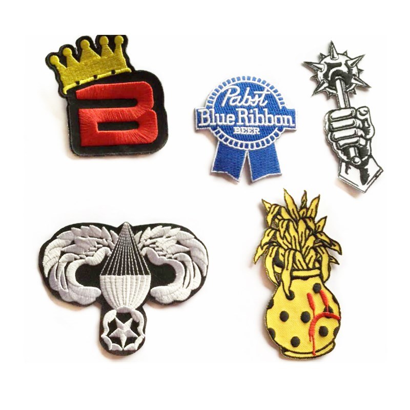 High Quality Custom Logo Embroidery Patches (YB-e-019)