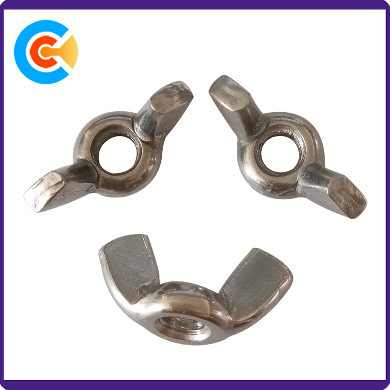 Carbon Steel M6 Lock Wing Nut Wing Nuts Butterfly Nut