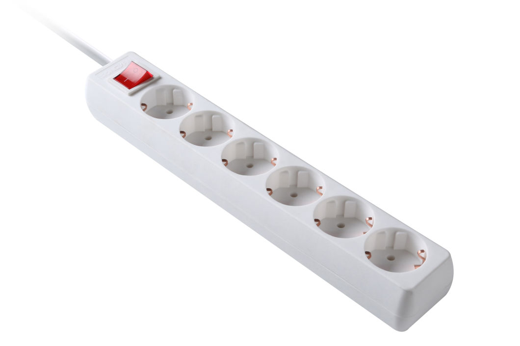 Multiple Extended Socket Smart Switch Surge Protector Power Strip (REF6W)