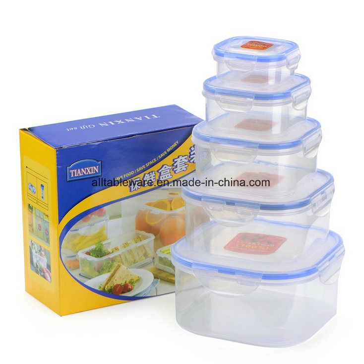 Promotional Food Grade PP Material Transparent Food Plastic Container 1350ml