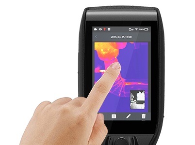 High Resolution Thermal Imaging Camera with Superior Handheld Imagery and Accuracy