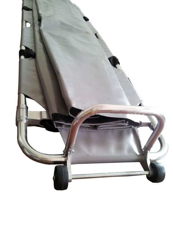 Folding Mobile Rescue Stretcher with Body Bag (THR-C11)