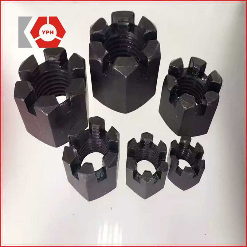 DIN 935 Hexagon Slotted and Castle Plain Nut