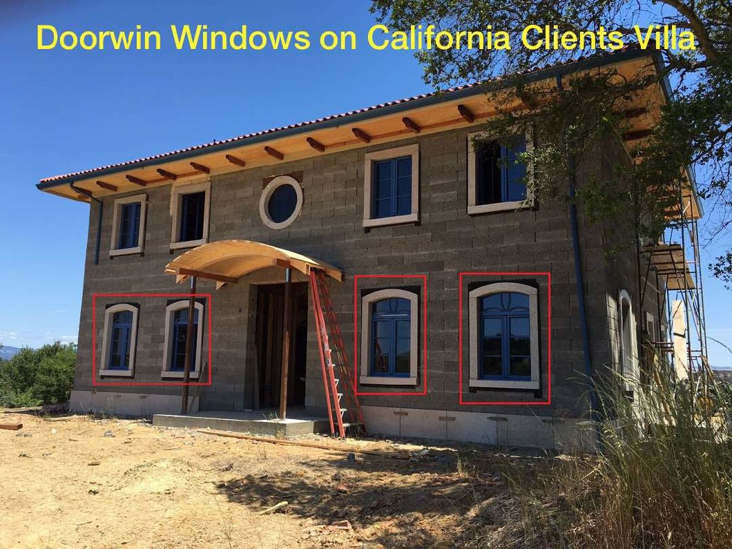 European and America Standard Aluminum Wood Casement Window with Full Divided Lites