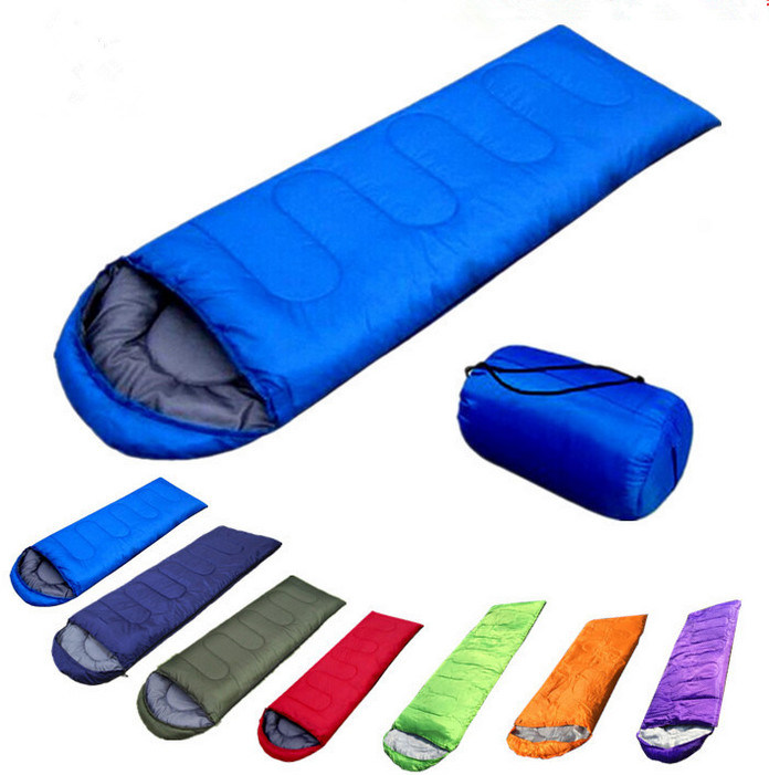 Outdoor Colorful Envelope Sleeping Bag for Camping