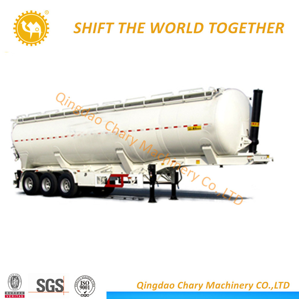 3 Axles Dry Bulk Cement Powder Truck for Dust Material Transport