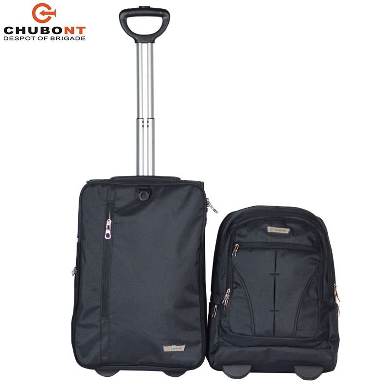 Chubont Designer Cabin Trolley Bag and Laptop Backpack