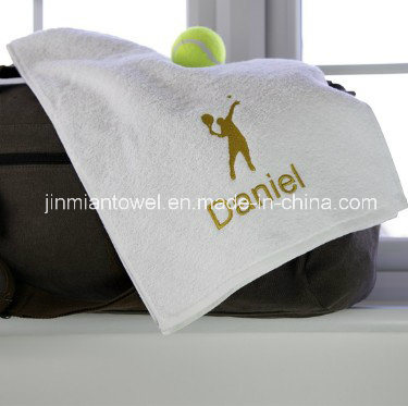 100% Cotton Hotel Bath Towel/Customized Embroidery Logo with Dobby Border Hotel Towel