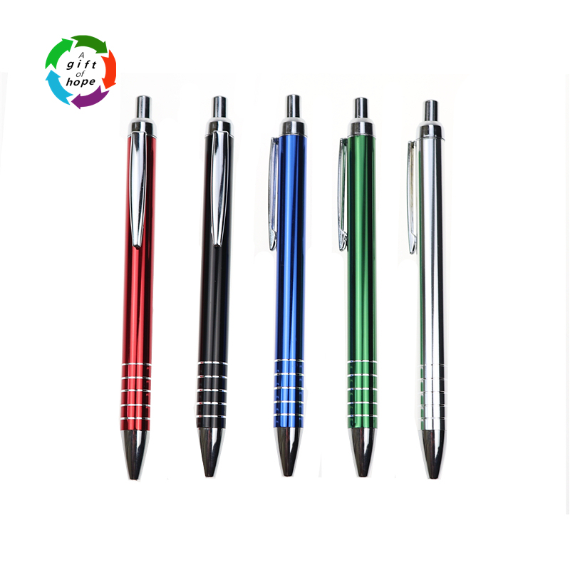 Aluminum Ball Pen Office Stationery for Promotional Gift