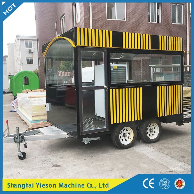 Ys-Ho350 Yieson High Quality Food Van Food Trucks for Sale in China