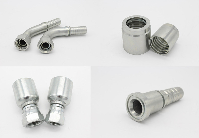 Jic High Pressure Fitting for Hydraulic Hose SAE 100r5