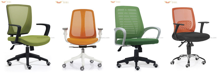 Hot Sale Office Chair Mesh Swivel Chair for Staffs (HY-915B)