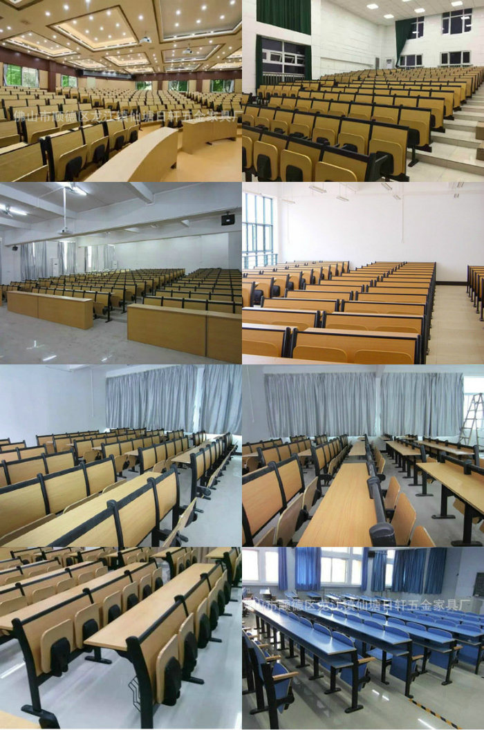 Aluminum Student Desk and Chair Classroom School Furniture (RX-683)