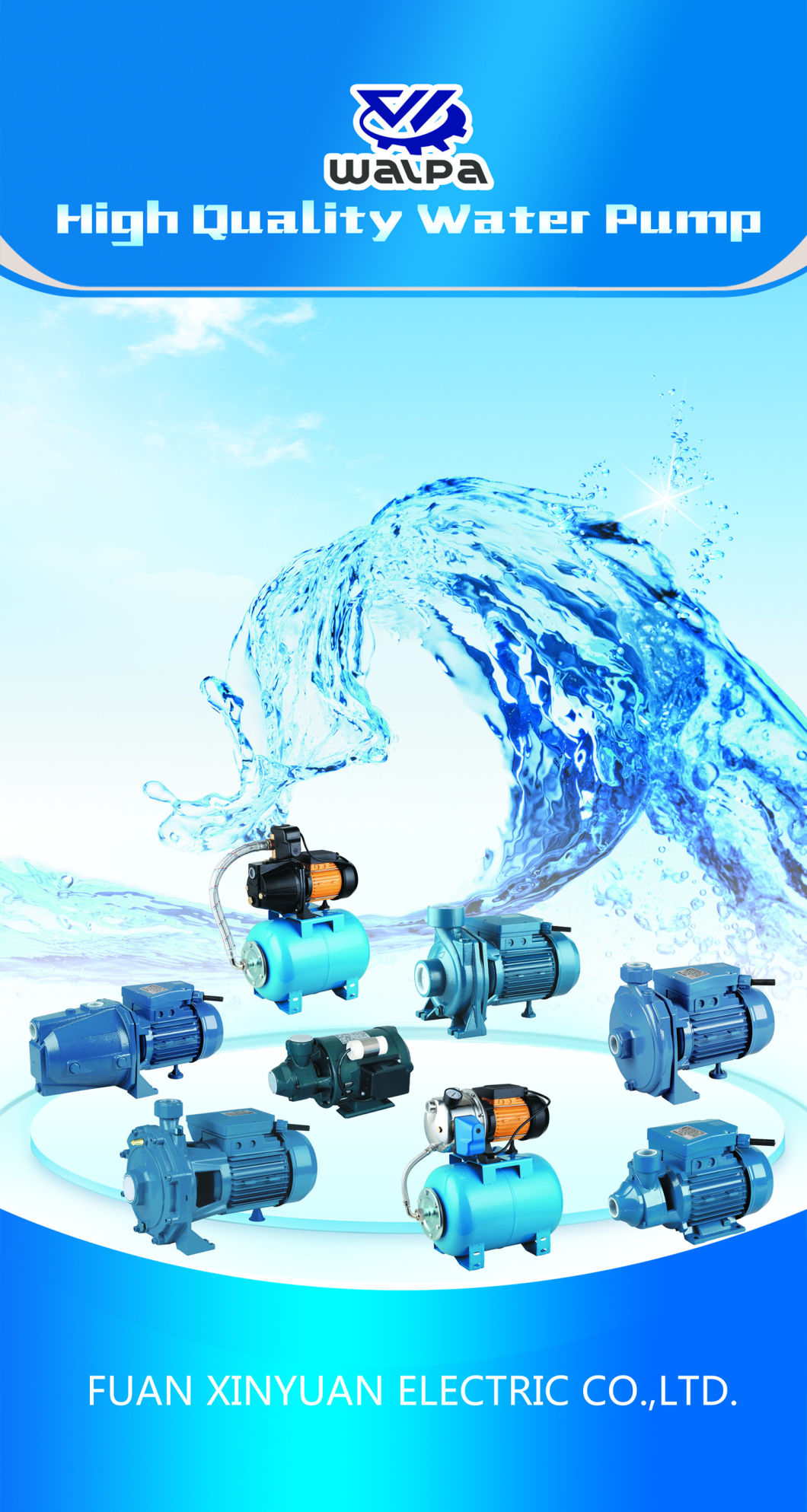 High Quality Deep Well Water Pump with Ce Approved