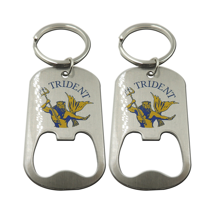 Zinc Alloy Keychain with Custom Logo for Promotion