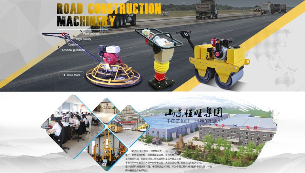 Double Drums Vibratory Roller 1 Ton Road Roller Vibrator for Sale