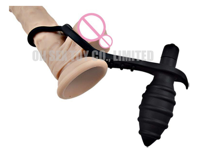 Cock Rings Prostate Vibrator Adult Toy for Male