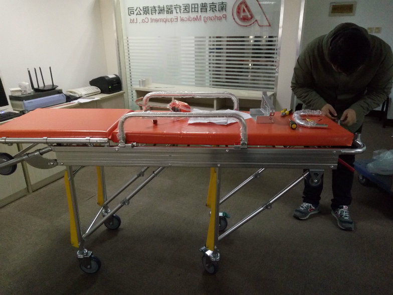 H-3b Hospital Emergency Stretcher, Ambulance Stretcher with Ce Aprroved