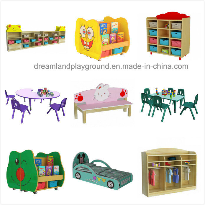 New Design Plywood Material Kindergarten Table and Chairs Children