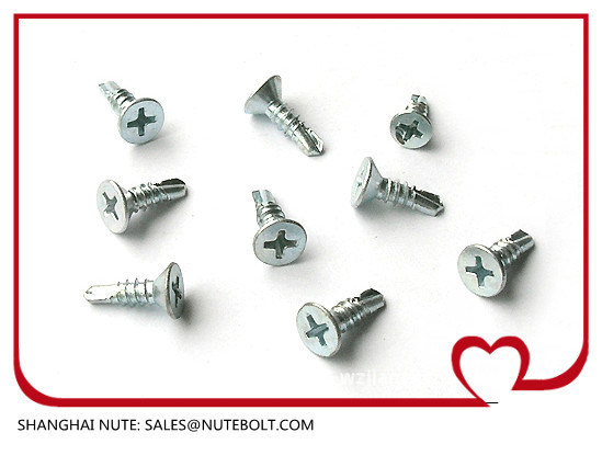 Stainless Steel 304 316 410 Self Drilling Screws St2.9 to St6.3, Flat Head, Pan Head, Hex Washer Head, Truss Head, and So on.