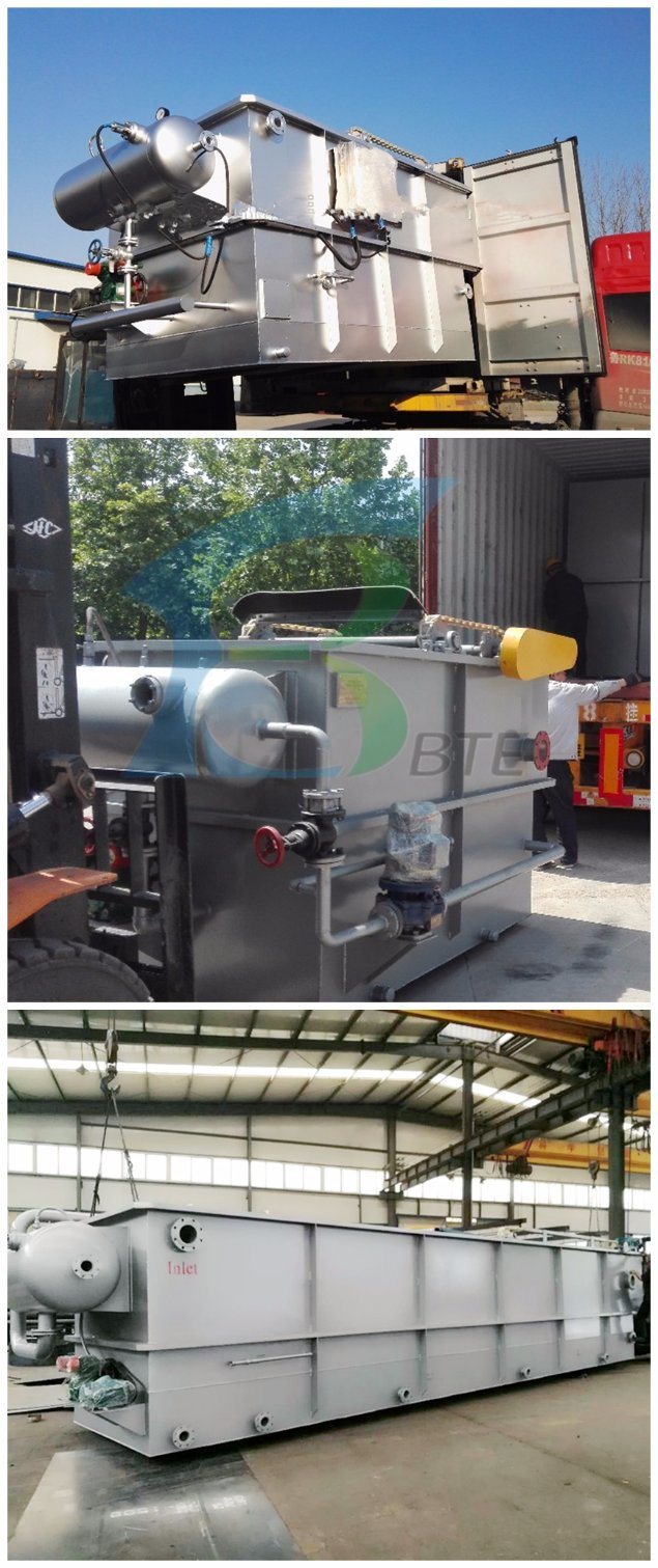 Industrial Dissolved Flotation System Daf for Oil Water Separation