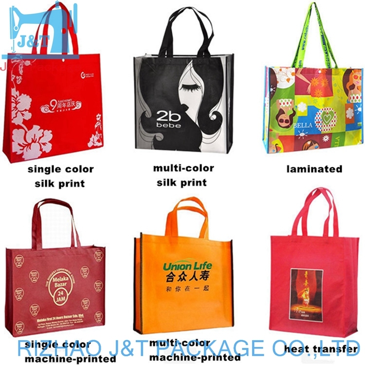 China Manufacturer Wholesale Price Custom Printed Eco Friendly Recycle Reusable PP Laminated Non Woven Tote Shopping Bags