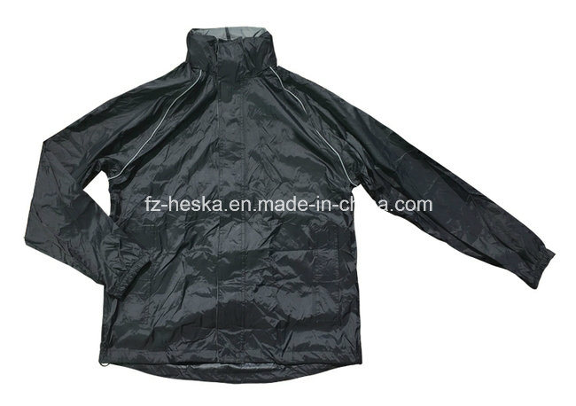 New Raincoat Cheap Ultra-Light Nylon Mens Rain Jacket