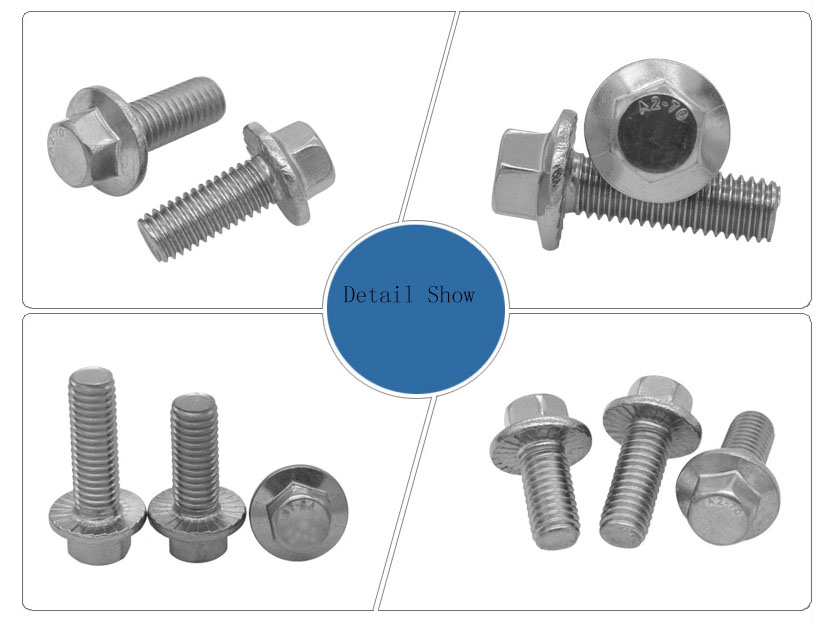 Boulon de bride en acier inoxydable Stainless Steel Flange Bolt